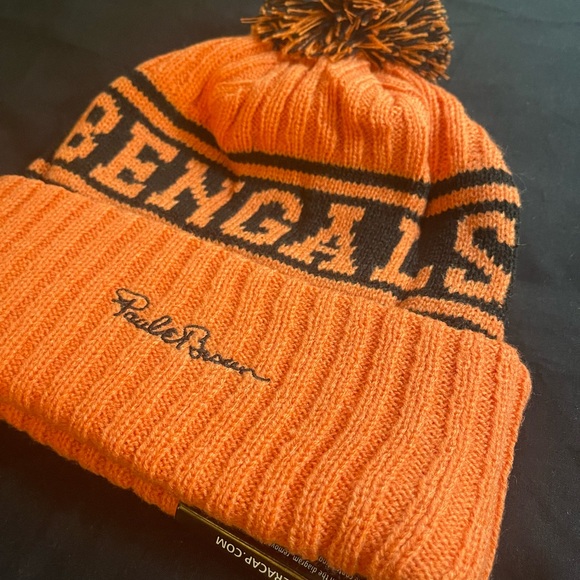 (NWT) NEW ERA  (AFC NORTH) CINCINNATI BENGALS BEANIE HAT NEW ERA (firm price). - Picture 6 of 11